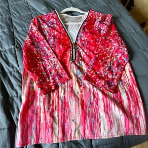 Unique Splatter Vibrant Color Top🌈